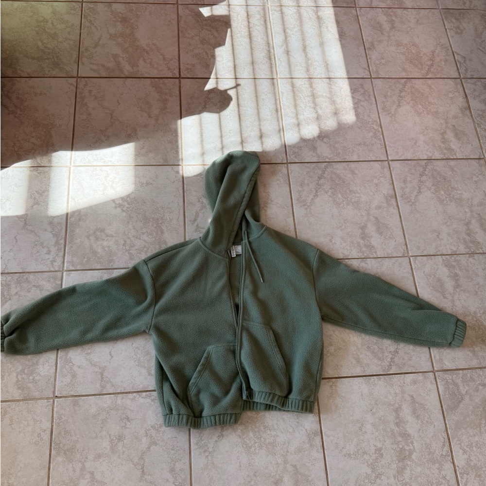 H&M Divided Olive Zip-Up Jacket